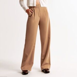 A&F Sloane Tailored Wide Leg Pant